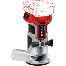 Einhell Professional Akku-Kantenfräse TP-ET 18 Li BL - Solo, 18Volt, Oberfräse(ohne Akku und Ladegerät)