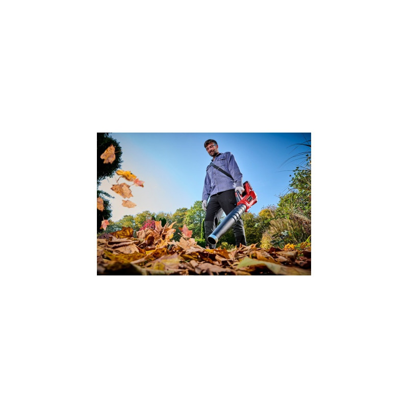 Einhell Professional Akku-Laubbläser GE-LB 36/210 Li E - Solo, 36Volt (2x18V), Laubgebläse(rot/schwarz, ohne Akku und Ladegerät)