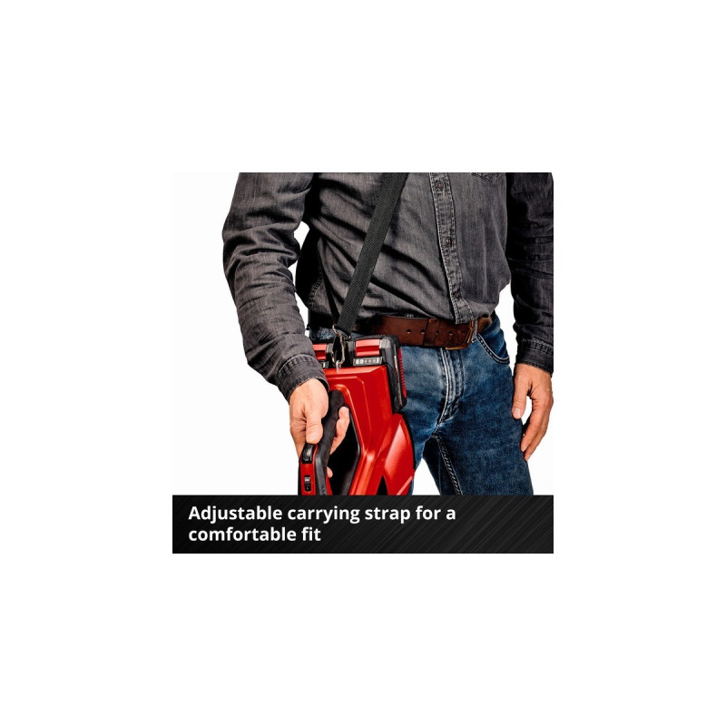 Einhell Professional Akku-Laubbläser GE-LB 36/210 Li E - Solo, 36Volt (2x18V), Laubgebläse(rot/schwarz, ohne Akku und Ladegerät)