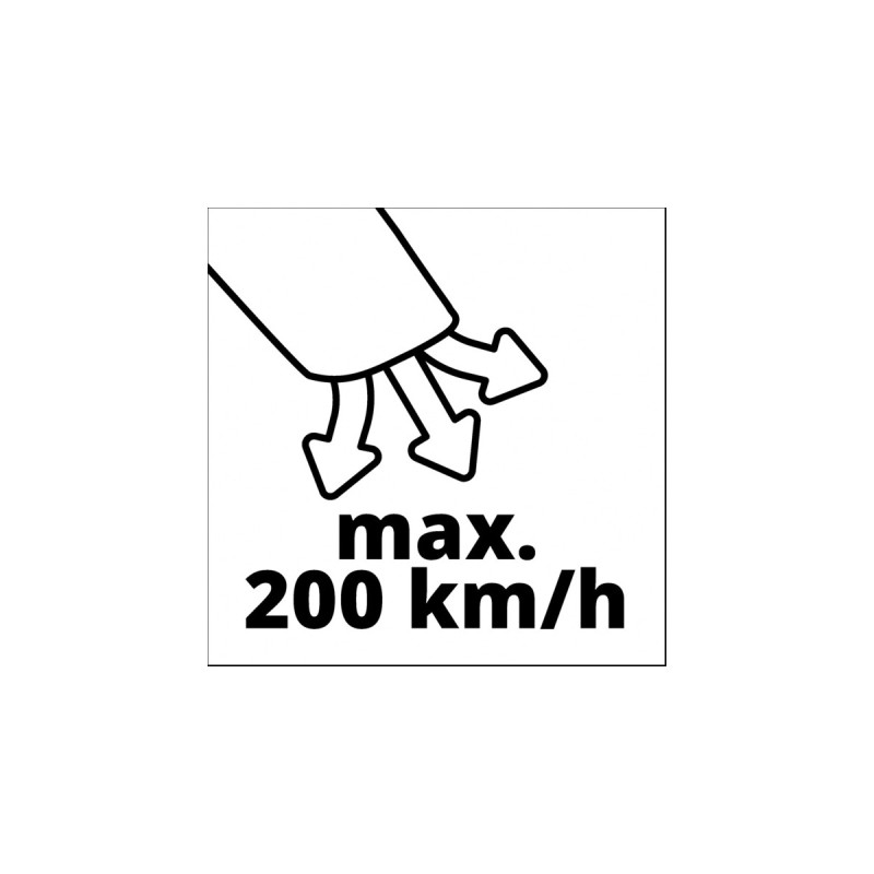 Einhell Professional Akku-Laubbläser GP-LB 18/200 Li E - Solo, 18Volt, Laubgebläse(rot/schwarz, ohne Akku und Ladegerät)