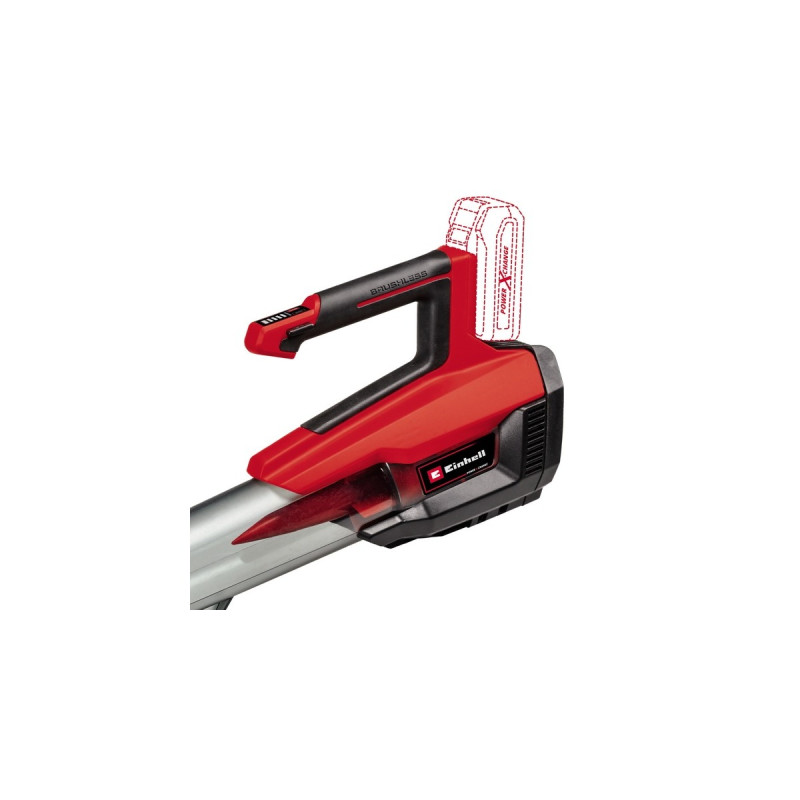Einhell Professional Akku-Laubbläser GP-LB 18/200 Li E - Solo, 18Volt, Laubgebläse(rot/schwarz, ohne Akku und Ladegerät)