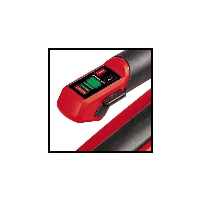 Einhell Professional Akku-Laubbläser GP-LB 18/200 Li GK - Solo, 18Volt, Laubgebläse(rot/schwarz, ohne Akku und Ladegerät, mit Dachrinnen-Reinigungsset)