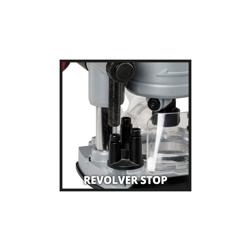 Einhell Professional Akku-Oberfräse und -Kantenfräse TP-RO 18 Set Li BL - Solo(rot, ohne Akku und Ladegerät)