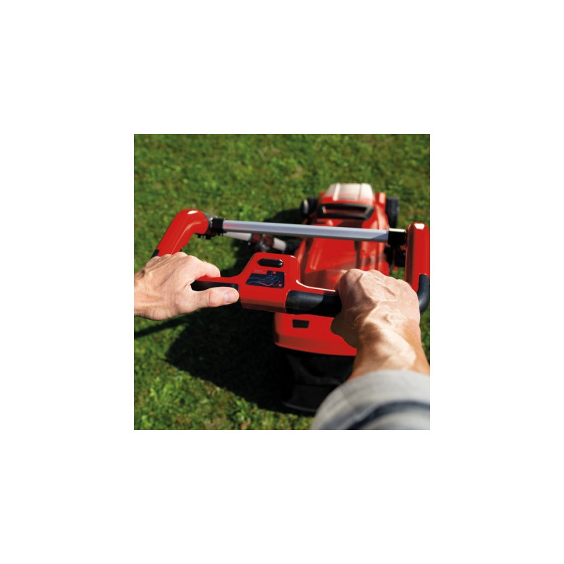 Einhell Professional Akku-Rasenmäher GE-CM 36/41 Li - Solo, 36Volt (2x18V)(rot/schwarz, ohne Akku und Ladegerät)