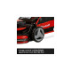 Einhell Professional Akku-Rasenmäher GE-CM 36/47 S HW Li, 36Volt (2x18Volt)(rot/schwarz, 4x Li-Ionen Akku 4,0Ah, mit Hinterradantrieb)