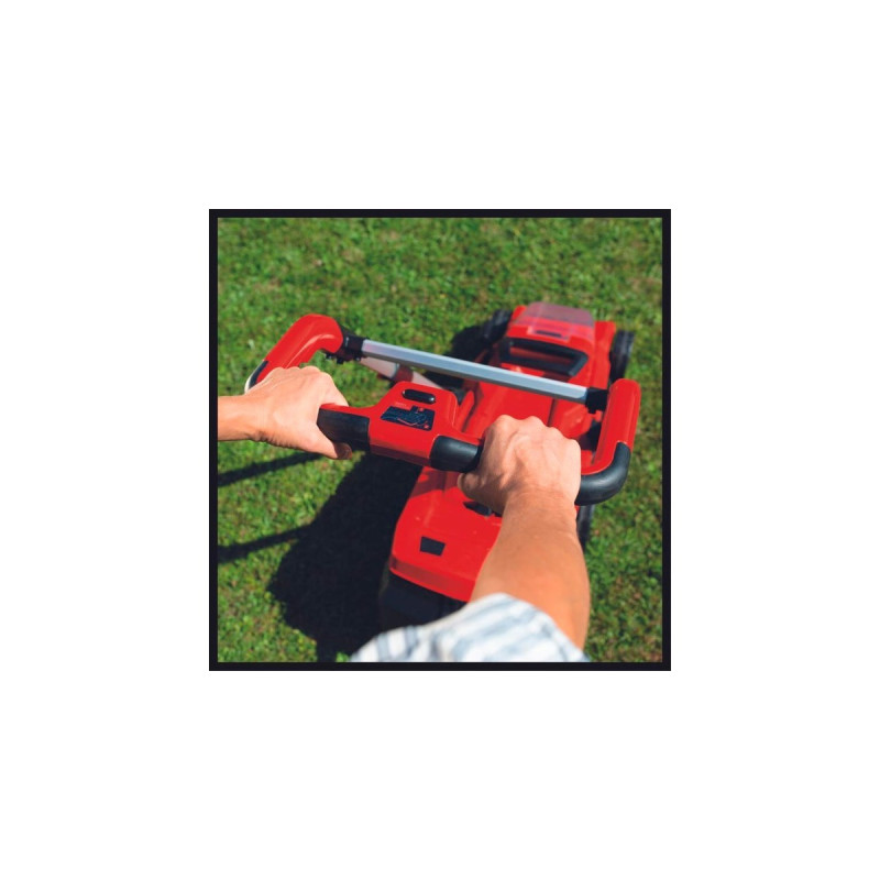 Einhell Professional Akku-Rasenmäher RASARRO 36/40, 36Volt (2x18V)(rot/schwarz, 2x Li-Ionen Akku 4,0Ah)