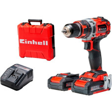 Einhell Professional Akku-Schlagbohrschrauber TE-CD 18/50 Li-i BL, 18Volt(rot/schwarz, 2x Li-Ionen Akku 2,0Ah)