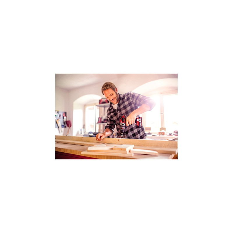 Einhell Professional Akku-Schlagbohrschrauber TE-CD 18 Li-i Brushless, 18Volt(rot/schwarz, ohne Akku und Ladegerät)