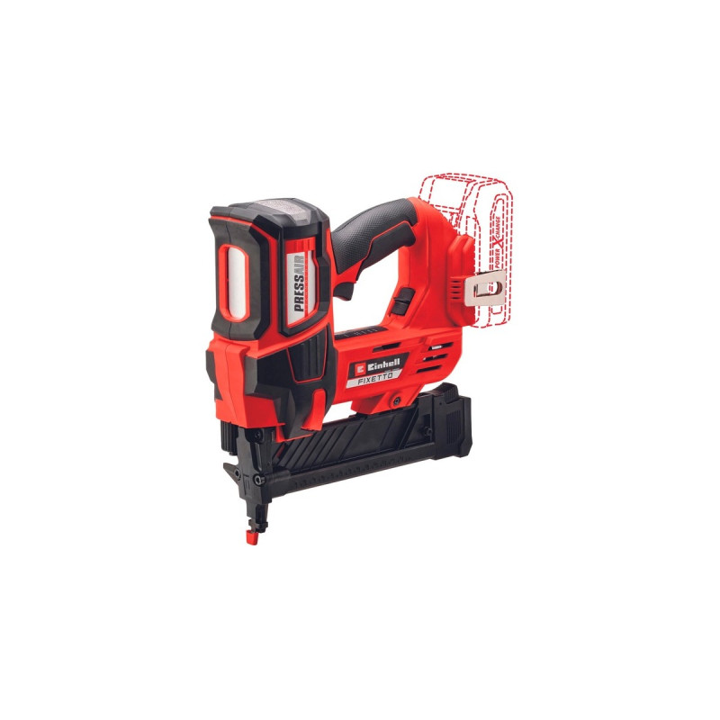 Einhell Professional Akku-Tacker FIXETTO 18/38 S, 18Volt, Elektrotacker(rot/schwarz, ohne Akku und Ladegerät)