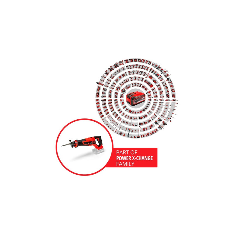 Einhell Professional Akku-Universalsäge TE-AP 18/28 Li BL - Solo, 18Volt, Säbelsäge(rot/schwarz, ohne Akku und Ladegerät)
