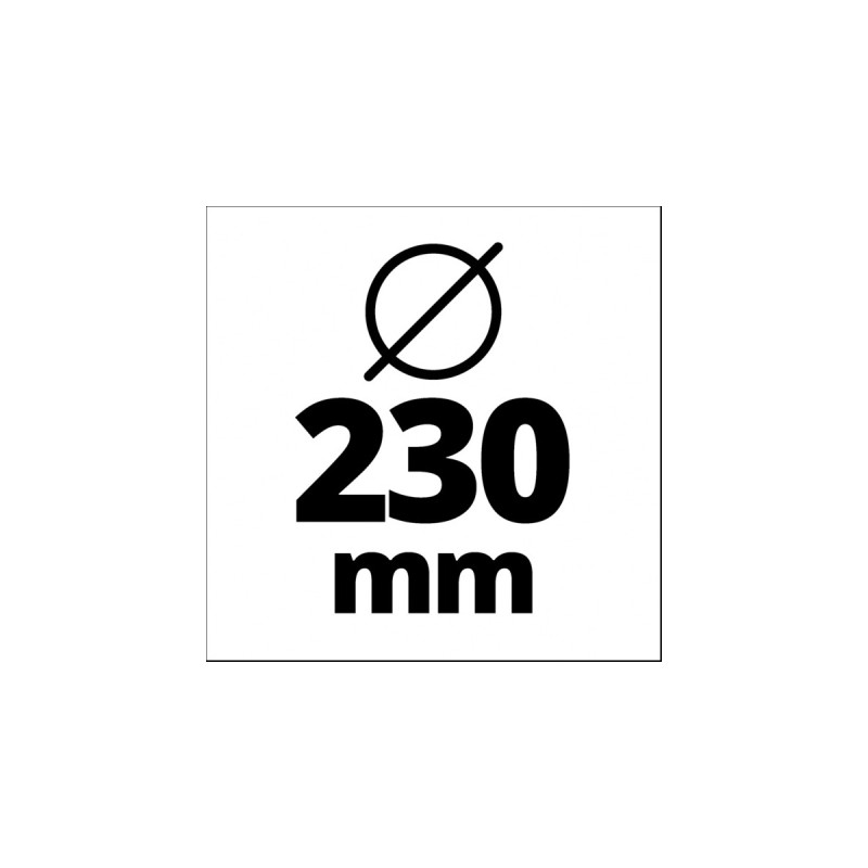 Einhell Professional Akku-Winkelschleifer AXXIO 36/230 Q, 36Volt (2x18V)(rot/schwarz, ohne Akku und Ladegerät)