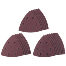 Einhell Q-Stick Scheifdreieck-Set Delta 93mm, Schleifblatt(20-teilig, für Deltaschleifer)