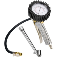 Einhell Reifenfüll-Messgerät Profi 4133110, Reifen-Füllgerät(schwarz/silber)