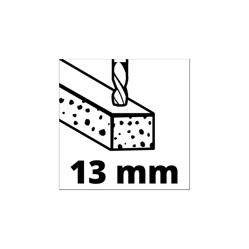 Einhell Schlagbohrmaschine TC-ID 720/1 E Kit(rot/schwarz, 720 Watt)