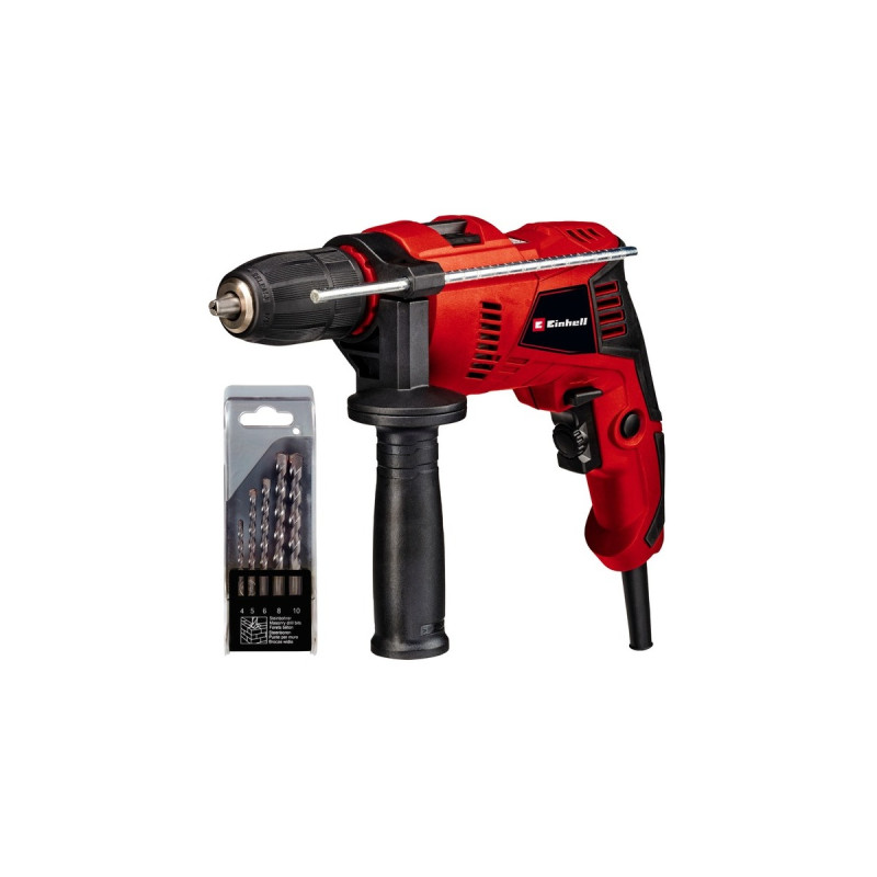 Einhell Schlagbohrmaschine TE-ID 500 E(rot/schwarz, 550 Watt)