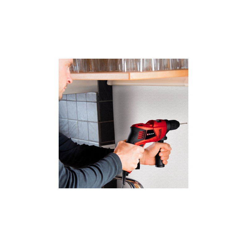 Einhell Schlagbohrmaschine TE-ID 500 E(rot/schwarz, 550 Watt)