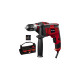 Einhell Schlagbohrmaschinen-Set TC-ID 1000 E Kit(rot/schwarz, 1.010 Watt, Werkzeugtasche, 16-teiliges Bohrer-Set)