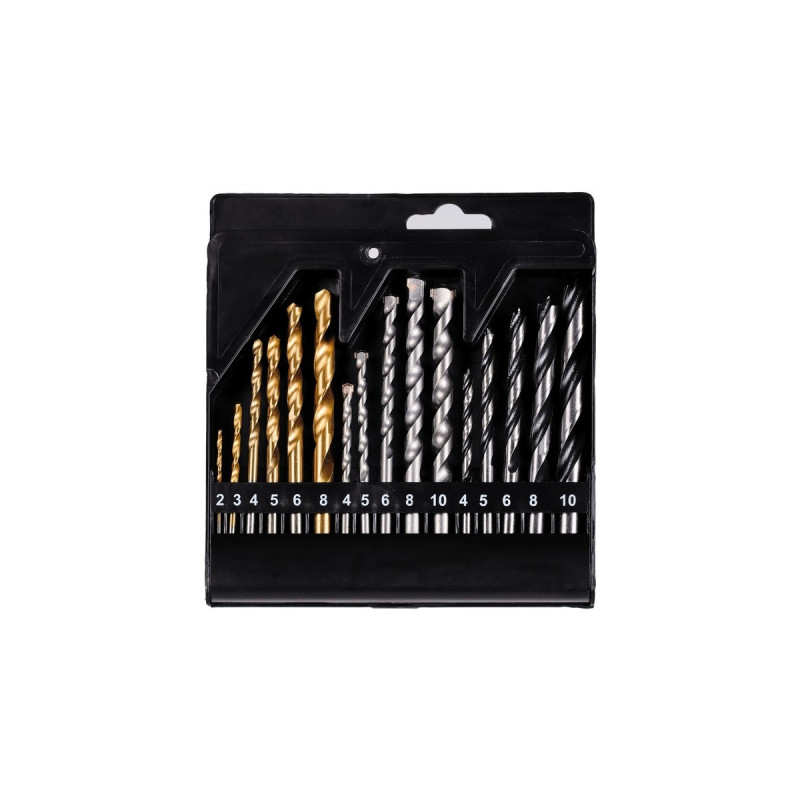 Einhell Schlagbohrmaschinen-Set TC-ID 1000 E Kit(rot/schwarz, 1.010 Watt, Werkzeugtasche, 16-teiliges Bohrer-Set)