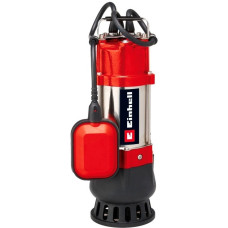 Einhell Schmutzwasserpumpe GC-DP 5010 G, Tauch- / Druckpumpe(rot/edelstahl, 500 Watt)