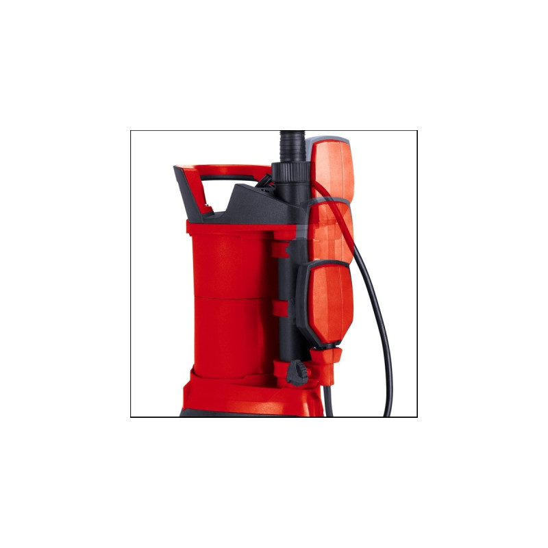 Einhell Schmutzwasserpumpe GE-DP 3925 ECO, Tauch- / Druckpumpe(rot/schwarz, 390 Watt)