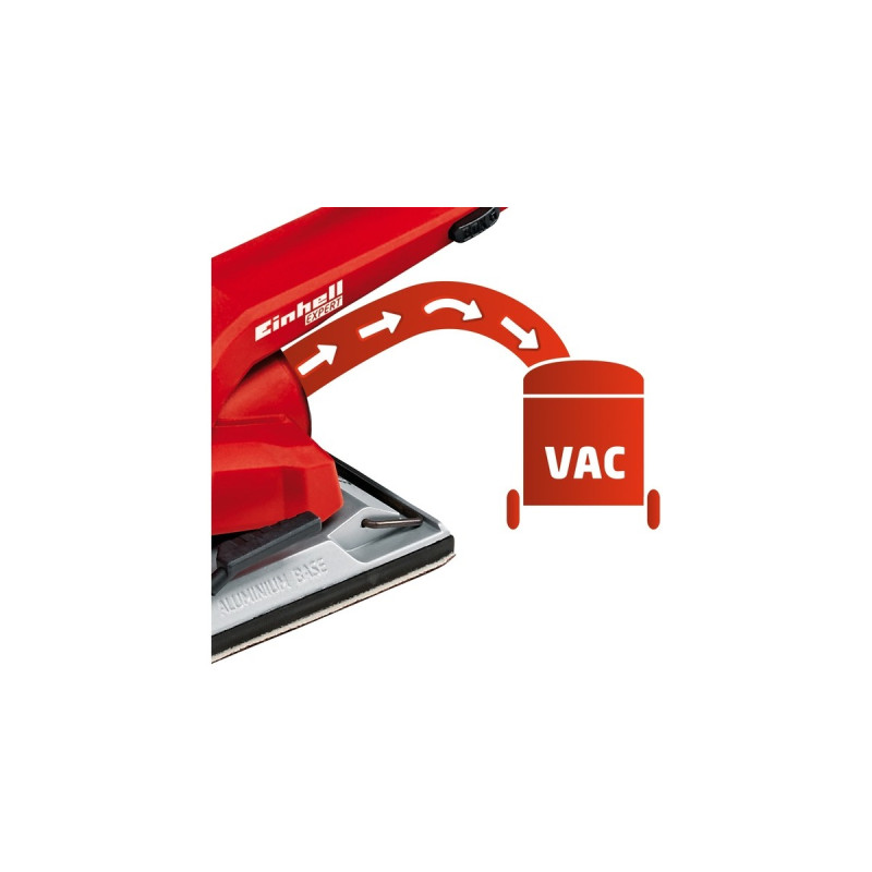 Einhell Schwingschleifer TE-OS 2520 E(rot/schwarz, 250 Watt)