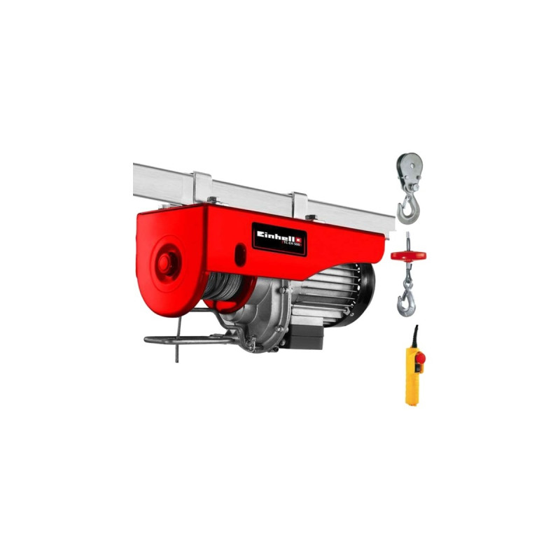 Einhell Seilhebezug TC-EH 500, Seilwinde(rot, 800 Watt)