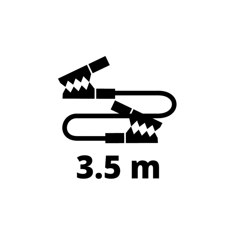 Einhell Starthilfekabel BT-BO 25/1 A LED SP(schwarz/rot, mit Tragetasche)