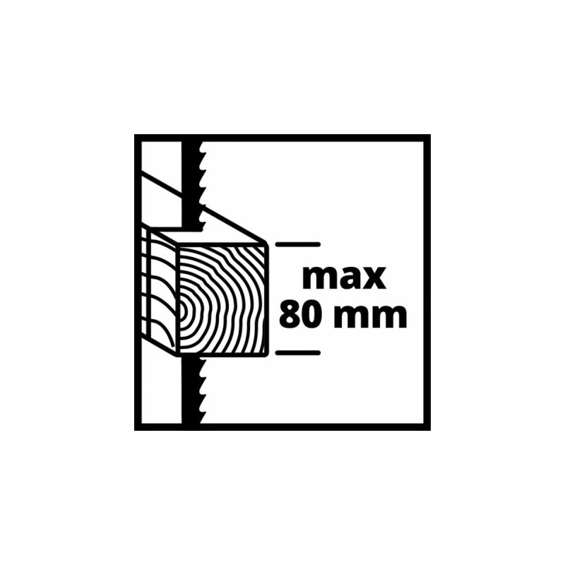 Einhell Stichsäge TC-JS 80/1(rot/schwarz, 550 Watt)