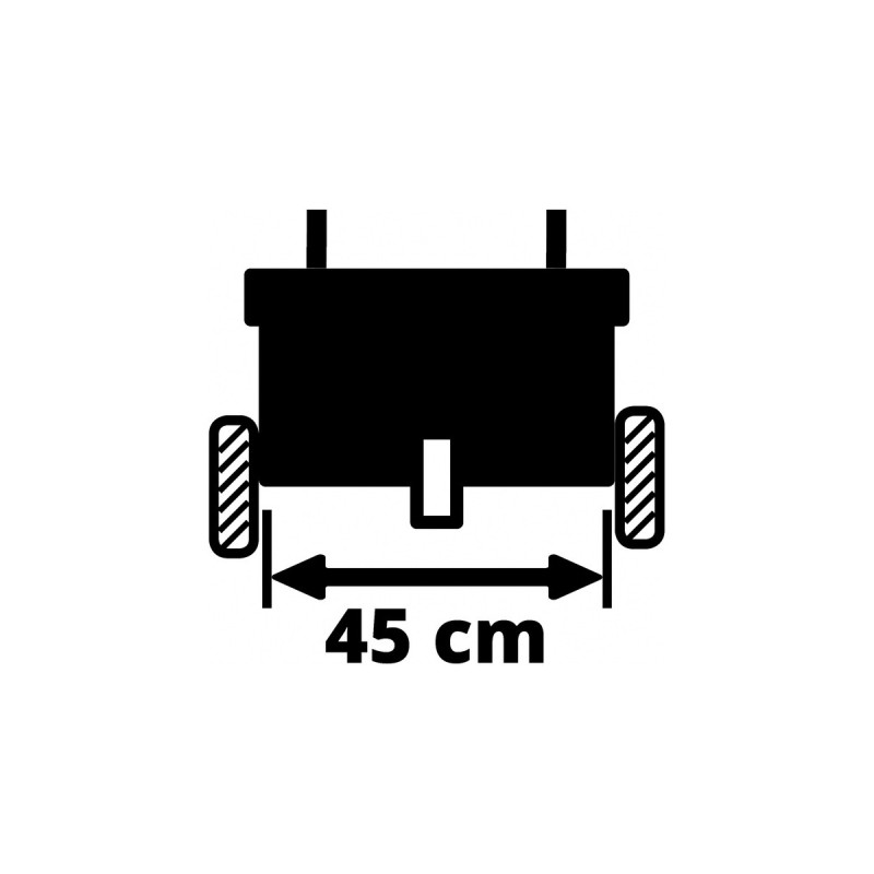 Einhell Streuwagen GC-SR 12, Streugerät(rot/schwarz)