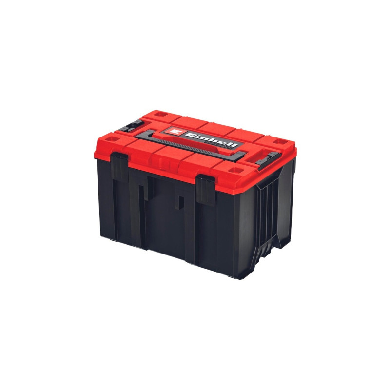 Einhell Systemkoffer E-Case M, Werkzeugkiste(schwarz/rot)