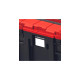 Einhell Systemkoffer E-Case M, Werkzeugkiste(schwarz/rot)
