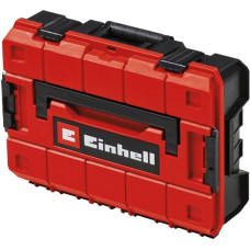 Einhell Systemkoffer E-Case S-F foam, Werkzeugkiste(schwarz/rot, mit 2 Schaumstoffeinlagen)