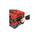 Einhell Systemkoffer E-Case S-F foam, Werkzeugkiste(schwarz/rot, mit 2 Schaumstoffeinlagen)