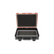 Einhell Systemkoffer E-Case S-F foam, Werkzeugkiste(schwarz/rot, mit 2 Schaumstoffeinlagen)