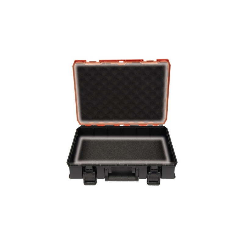 Einhell Systemkoffer E-Case S-F incl. dividers, Werkzeugkiste(schwarz/rot, mit Trennelementen)