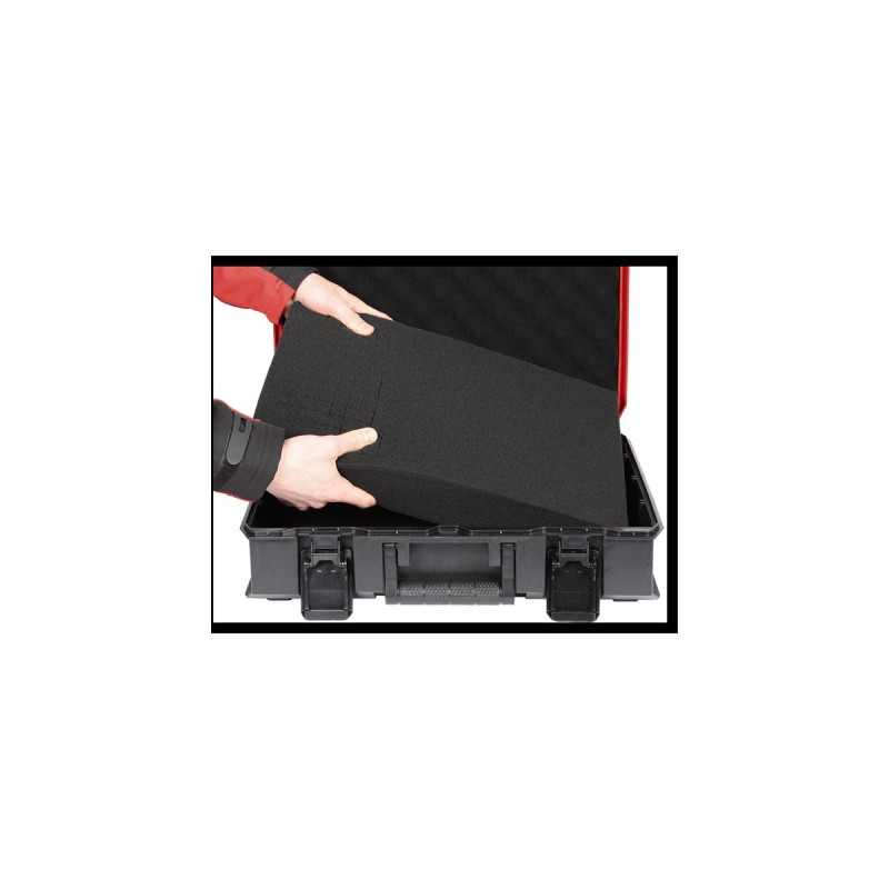 Einhell Systemkoffer Rasterschaumstoff, Einlage(schwarz, für E-Case S-C, E-Case S-F)