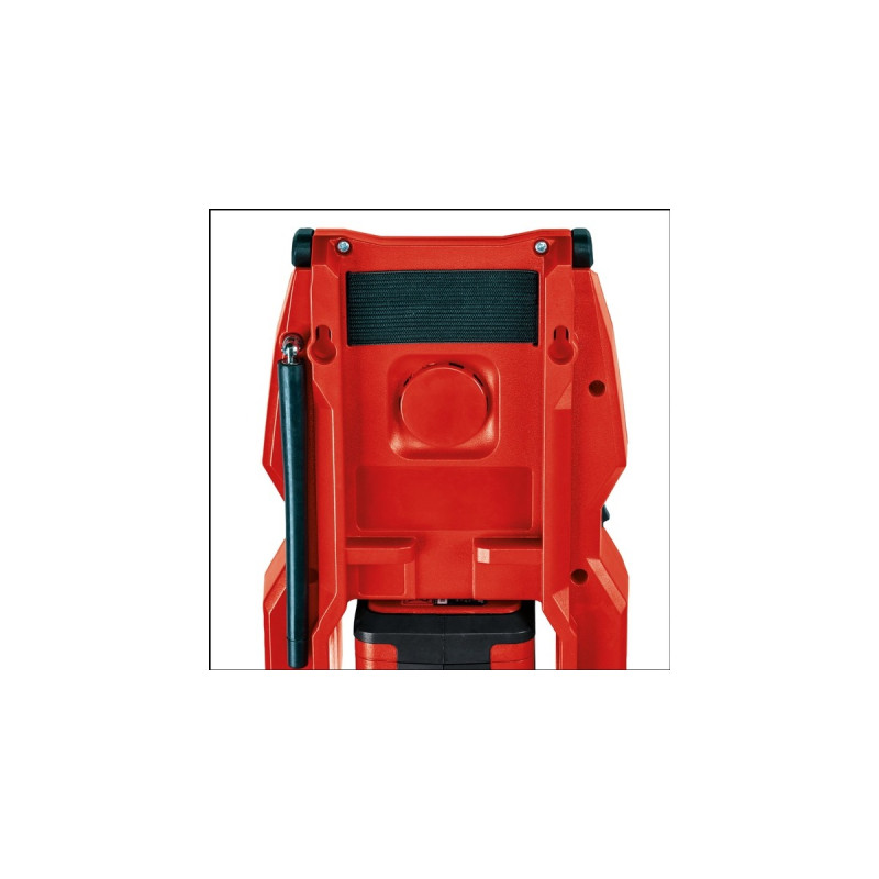 Einhell TC-RA 18 Li BT - Solo, Baustellenradio(rot/schwarz, Bluetooth, ohne Akku und Ladegerät)