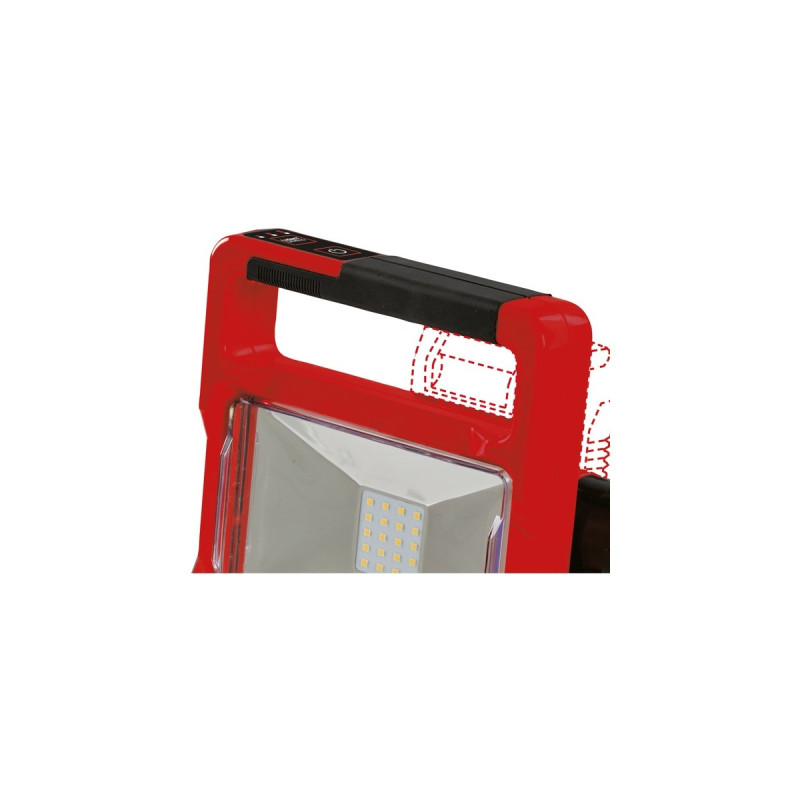 Einhell TE-CL 18/2000 LiAC Solo, Leuchte(rot/schwarz, ohne Akku und Ladegerät)