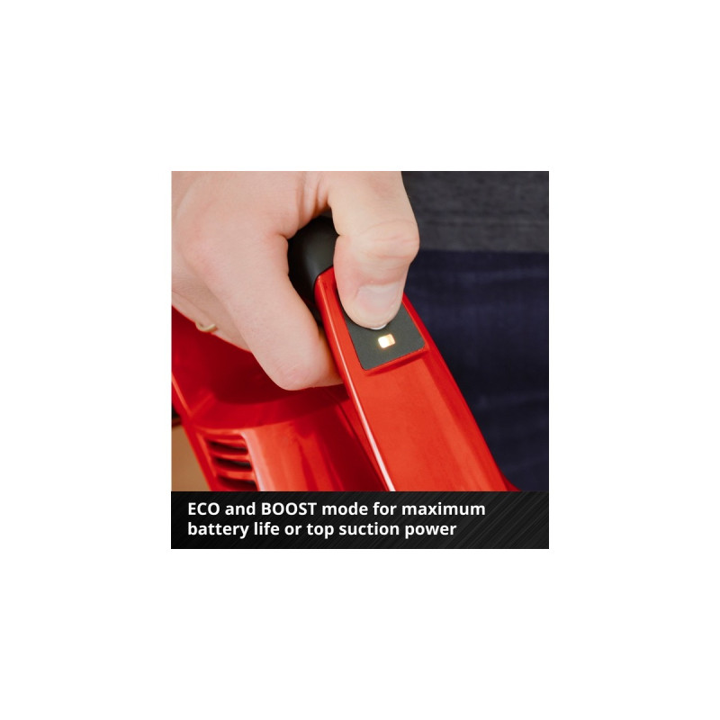 Einhell TE-SV 18 Li-Solo, Stielstaubsauger(rot/schwarz, ohne Akku und Ladesgerät)