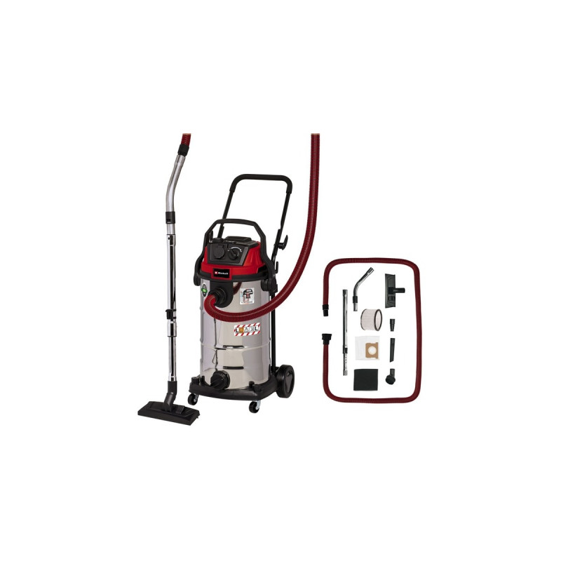 Einhell TE-VC 2340 SACL, Nass-/Trockensauger(burgunderrot/edelstahl)