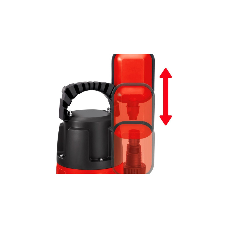 Einhell Tauchpumpe GH-SP 2768, Tauch- / Druckpumpe(rot/schwarz, 270 Watt)