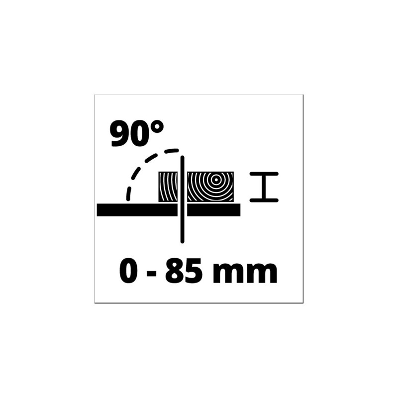 Einhell Tischkreissäge TC-TS 2025/2 U(rot, 1.800 Watt)