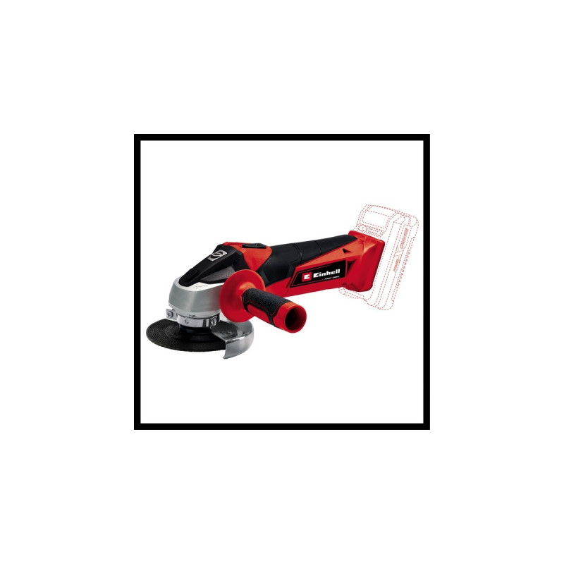 Einhell Werkzeug-Set TE-TK 18/2 Li Kit(rot/schwarz, Akku-Bohrschrauber und Akku-Winkelschleifer, Li-Ion-Akku 4,0Ah)