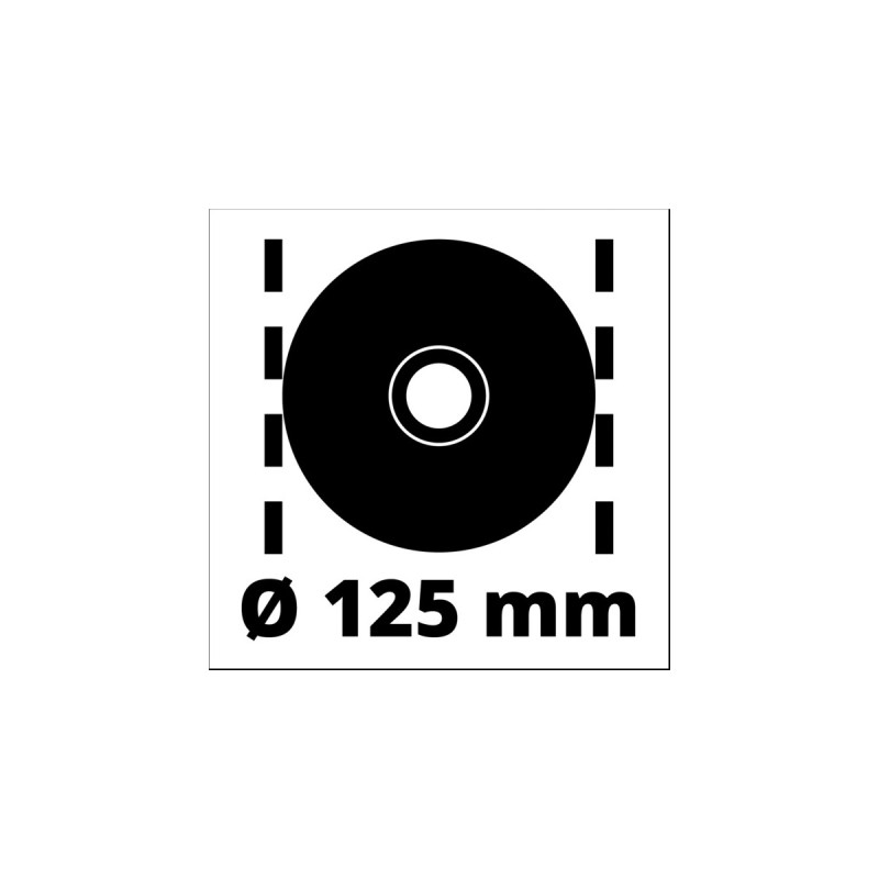 Einhell Winkelschleifer TC-AG 125(rot/schwarz, 850 Watt)