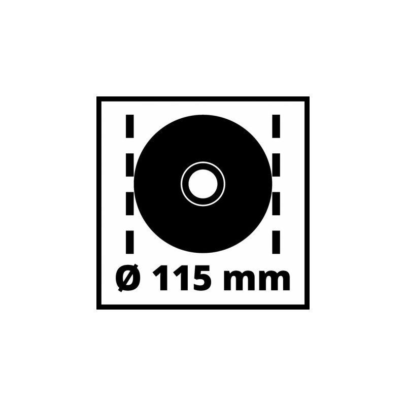 Einhell Winkelschleifer TE-AG 115(rot/schwarz, 720 Watt)