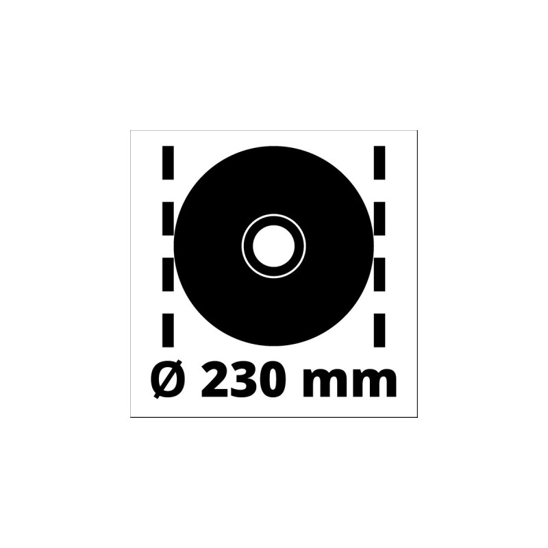 Einhell Winkelschleifer TE-AG 230(rot/schwarz, 2.350 Watt)