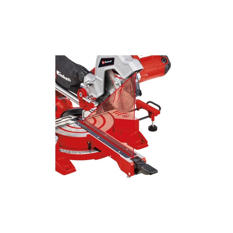 Einhell Zug-Kapp-und Gehrungssäge TC-SM 216(rot/schwarz, 1.500 Watt)