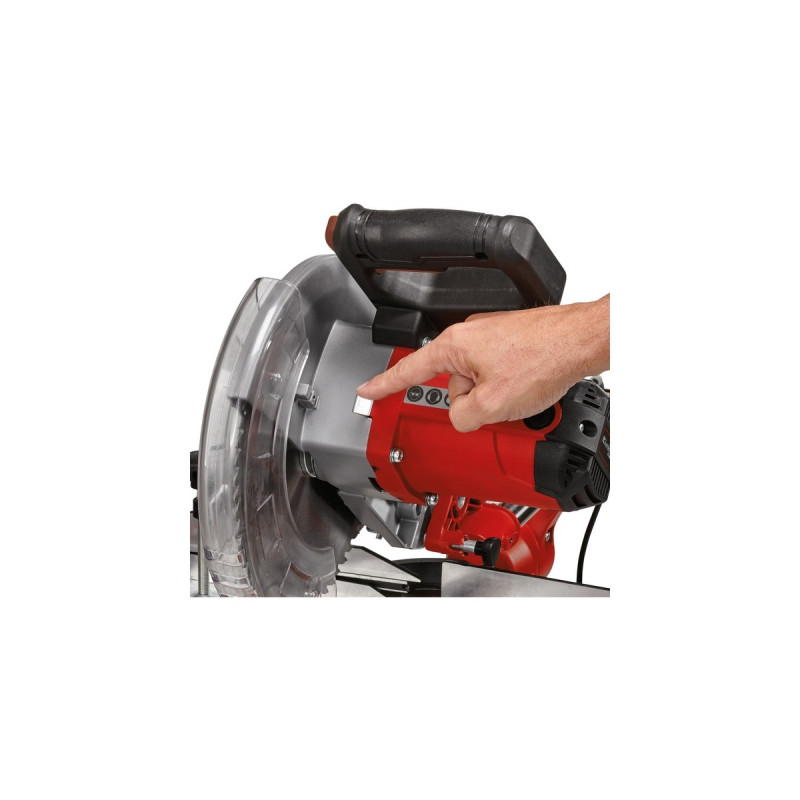 Einhell Zug-Kapp-und Gehrungssäge TC-SM 2531/2 U(rot/schwarz, 1.900 Watt)