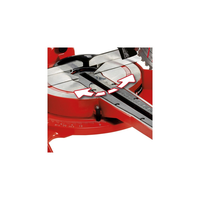 Einhell Zug-Kapp-und Gehrungssäge TC-SM 2534/1 Dual(rot/schwarz, 2.100 Watt)