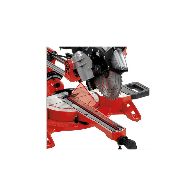 Einhell Zug-Kapp-und Gehrungssäge TC-SM 2534/1 Dual(rot/schwarz, 2.100 Watt)